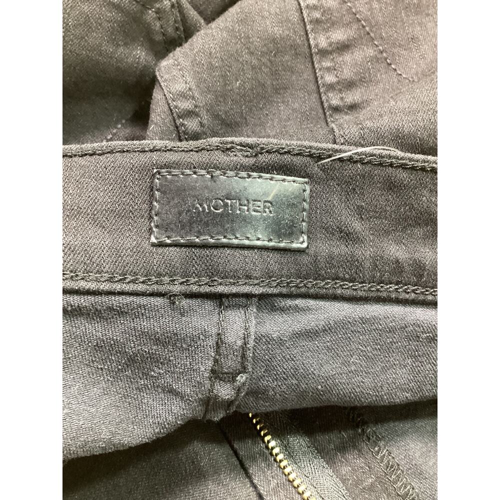 Mother 'The Wrapper' Black Patch Springy Ankle De… - image 4